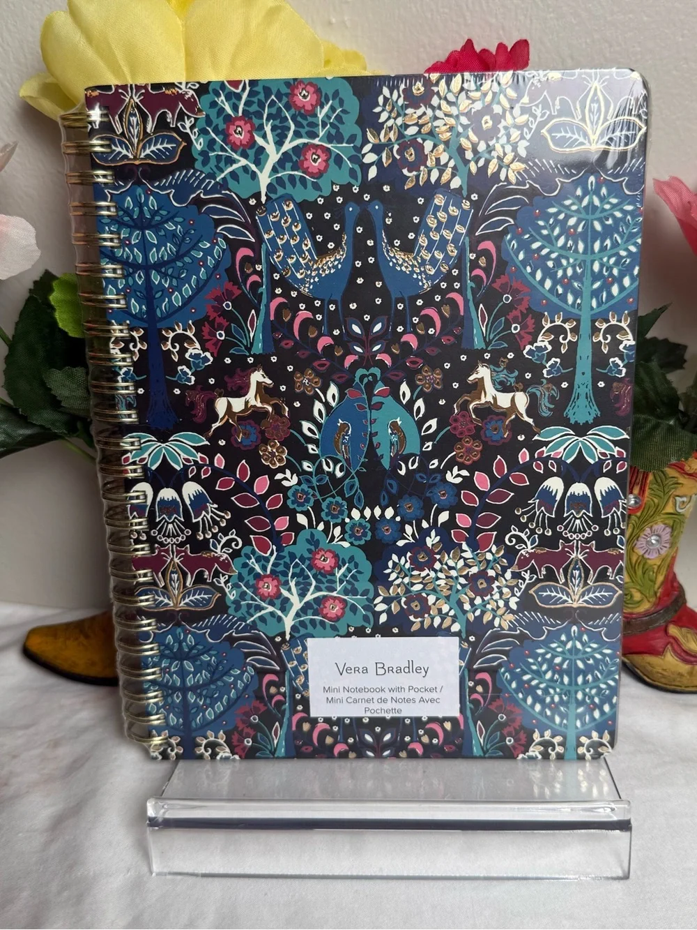 NWT Vera Bradley Enchantment Mini Notebook